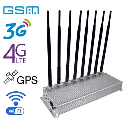 8 antennes dispositif de brouillage GSM DCS PCS