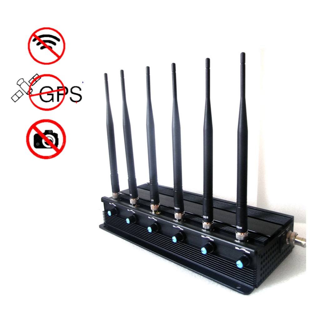 7W 5 bandes brouilleur de caméra wifi abordable GPS ou signal sans