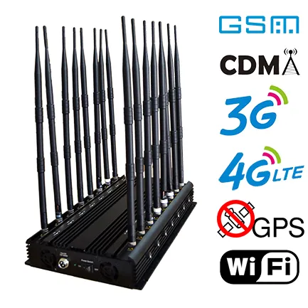 16 Bandes équipement de brouillage de GSM